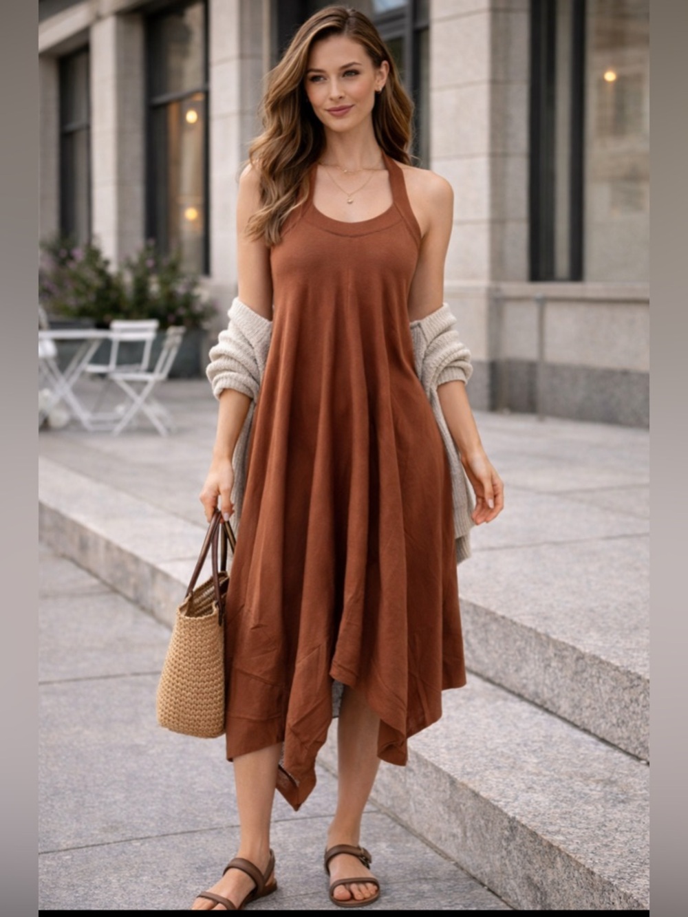 Ioanna Kourbela European Design Cotton Dress